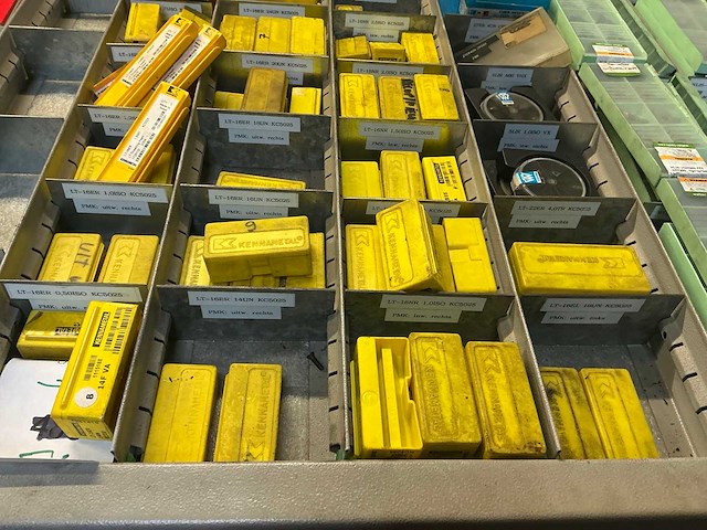 Kennametal grote partij diverse wisselplaten - afbeelding 1 van  6