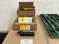 Kennametal kit gleuf/ afsteekbeitel (4x)
