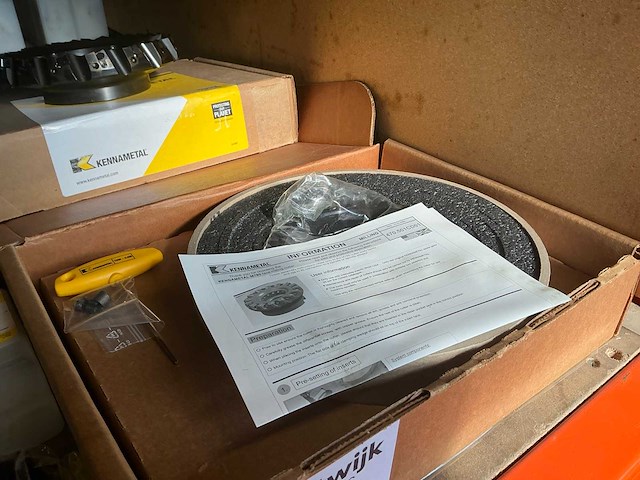 Kennametal partij wisselplaatfrezen en schijffrezen - afbeelding 4 van  7