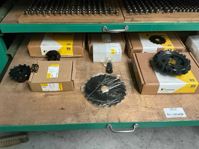 Kennametal partij wisselplaatfrezen en schijffrezen - afbeelding 1 van  7