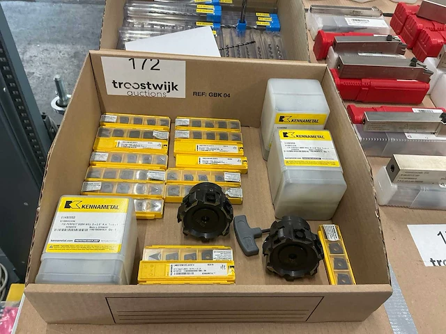 Kennametal wisselplaatfrees (4x) - afbeelding 1 van  6