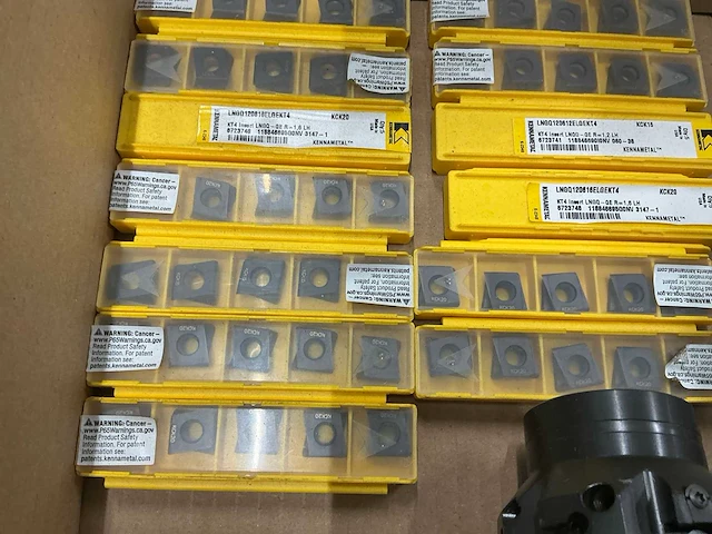 Kennametal wisselplaatfrees (4x) - afbeelding 5 van  6