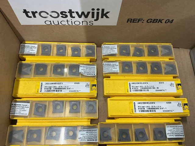 Kennametal wisselplaatfrees (4x) - afbeelding 6 van  6