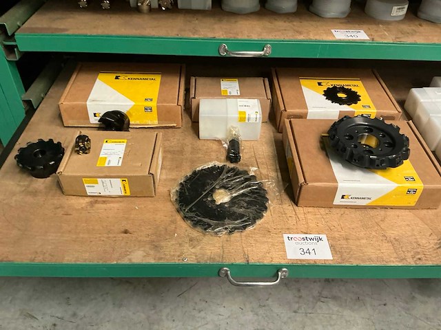 Kennametal wisselplaatfrees (8x) - afbeelding 1 van  10