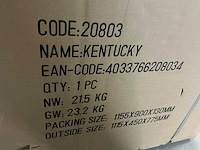 Kentucky houten konijnenhok - afbeelding 3 van  3