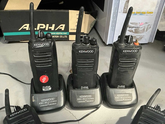 Kenwood ksc-35 walkie-talkie (11x) - afbeelding 3 van  6