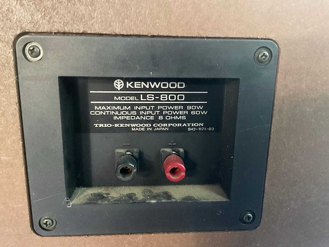 Kenwood ls-800 luidspreker (2x) - afbeelding 2 van  3