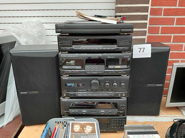Kenwood muziekinstallatie - afbeelding 1 van  5