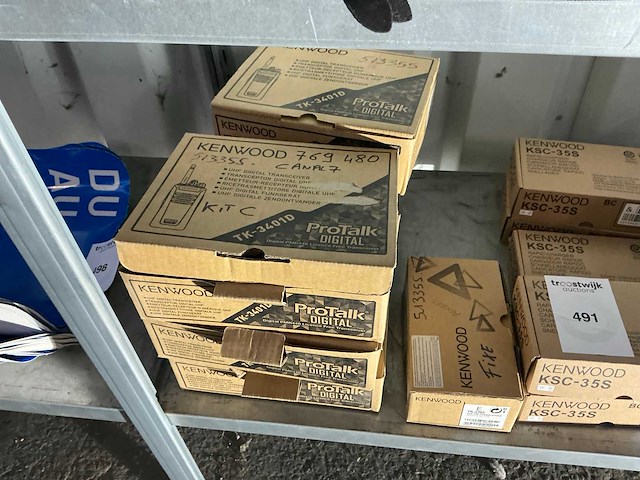 Kenwood partij walkie-talkie - afbeelding 2 van  6