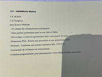 Kenwood tk3201 walkie-talkie - afbeelding 3 van  3