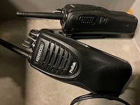 Kenwood tk3301 portofoon (2x) - afbeelding 2 van  4