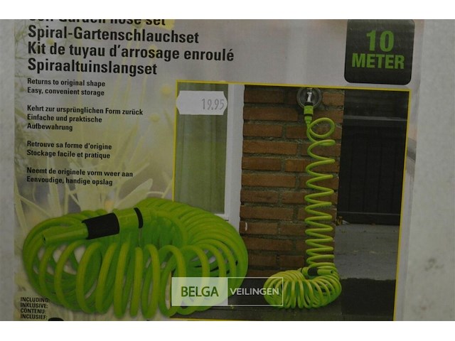 Kenzo spiraaltuinslangset 10m - afbeelding 2 van  3