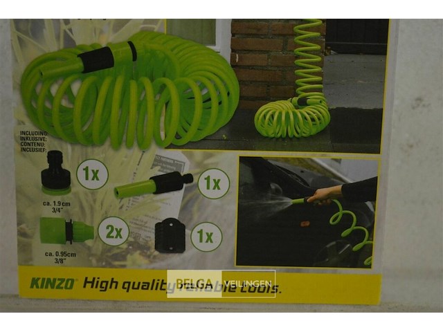 Kenzo spiraaltuinslangset 10m - afbeelding 3 van  3