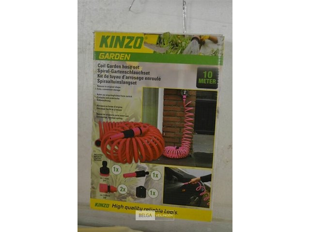 Kenzo spiraaltuinslangset 10m - afbeelding 1 van  2