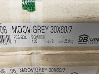Keope moov grey mat vloertegel 30x60 cm 31,5 m² - afbeelding 6 van  8