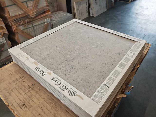 Keope omnia devix greige mat 80x80 cm tegel 7,68 m² - afbeelding 3 van  8