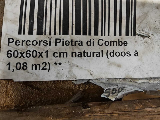 Keope percorsi pietra di combe mat vloertegel 60x60 cm 16,2 m² - afbeelding 8 van  8
