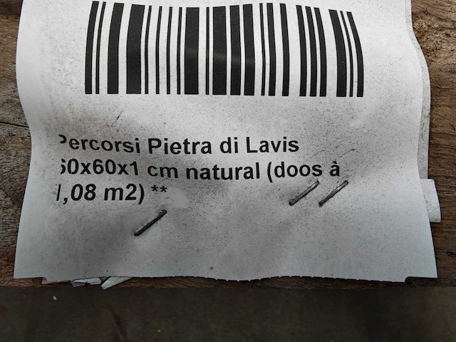 Keope percorsi pietra di lavis mat vloertegel 60x60 cm 5,04 m² - afbeelding 5 van  7