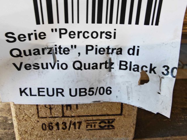 Keope percorsi quartz black mat vloertegel 30x60 cm 16,2 m² - afbeelding 7 van  7