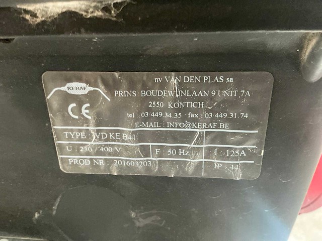 Keraf - wd ke b41 - site power distribution board - afbeelding 7 van  7