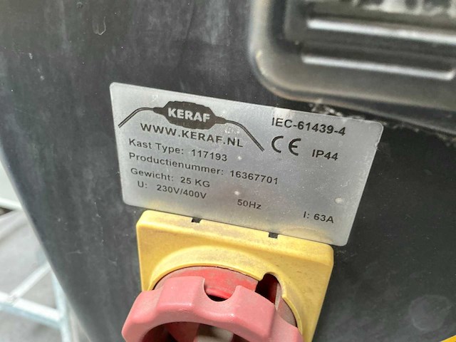 Keraf 117193 bouwaansluitkast - afbeelding 5 van  5