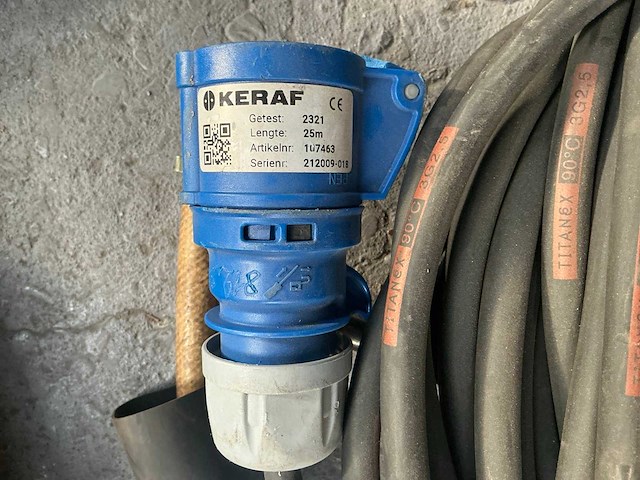 Keraf verlengsnoer (2x) - afbeelding 4 van  4
