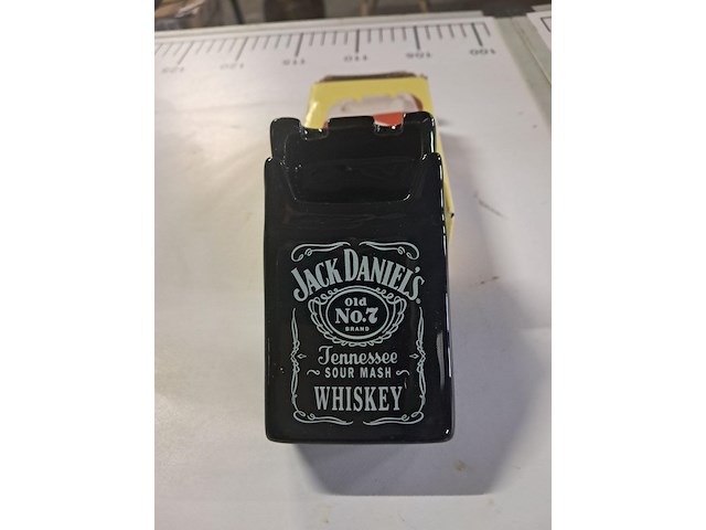 Keramiek asbak 1 x jack daniels - afbeelding 1 van  3