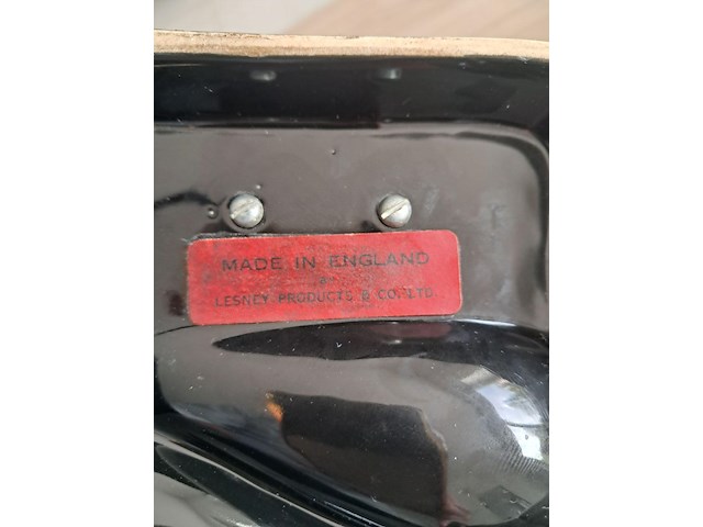 Keramiek asbak met oldtimer auto (made in italy) - afbeelding 12 van  13
