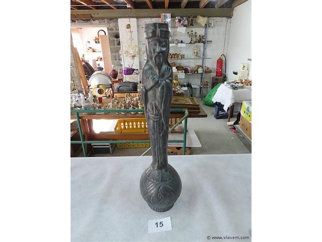 Keramieken vaas h 55cm - afbeelding 1 van  3