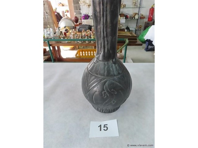 Keramieken vaas h 55cm - afbeelding 3 van  3