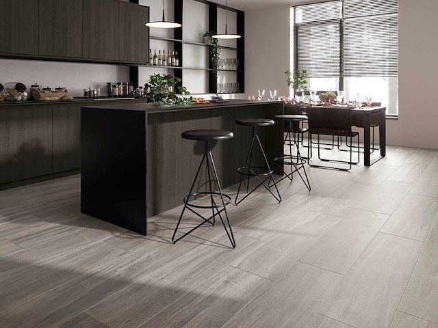 Keramisch parket 144m² wood bright pearl 30x120cm - afbeelding 1 van  9