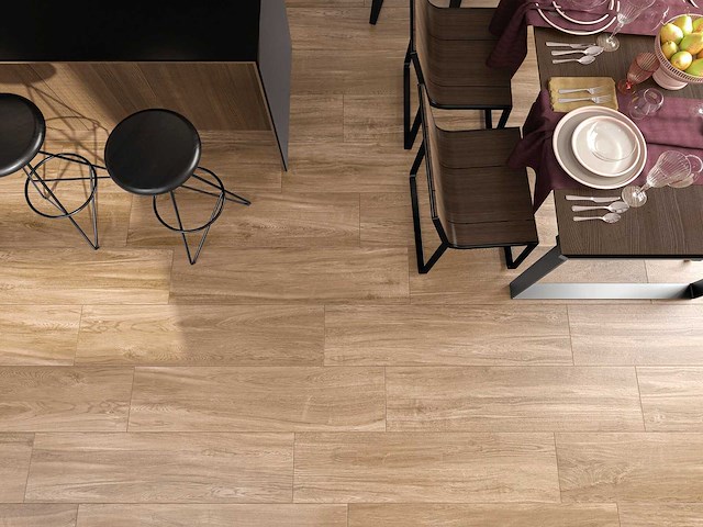 Keramisch parket 216m² hout heldereik 30x120cm - afbeelding 1 van  9