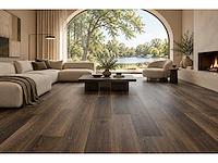 Keramisch parket 60,48m² houtchocolade 26,5x180cm - afbeelding 1 van  6