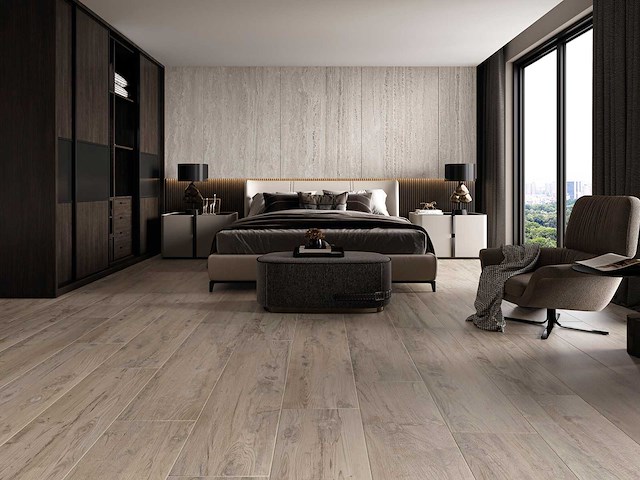 Keramisch parket 72m² hout keila esdoorn 30x120cm - afbeelding 1 van  7