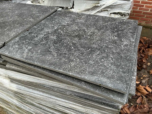 Keramische blauwe steen tegel (260x) - afbeelding 1 van  4