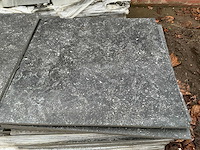 Keramische blauwe steen tegel (260x) - afbeelding 2 van  4