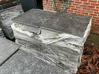 Keramische blauwe steen tegel (260x) - afbeelding 4 van  4