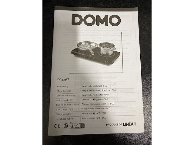 Keramische kookplaat domo - afbeelding 2 van  4