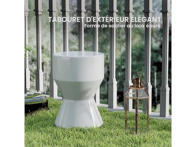 Keramische kruk - 120 kg - 33 x 45,5 cm - afbeelding 4 van  4