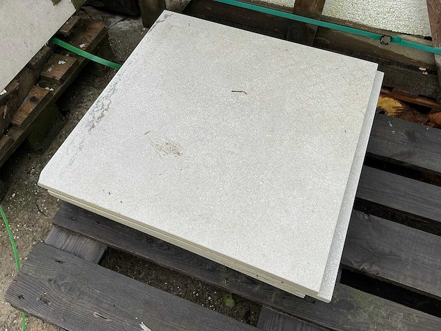 Keramische tuintegel (8x) - afbeelding 1 van  3