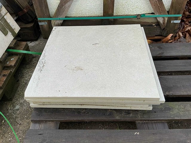 Keramische tuintegel (8x) - afbeelding 2 van  3