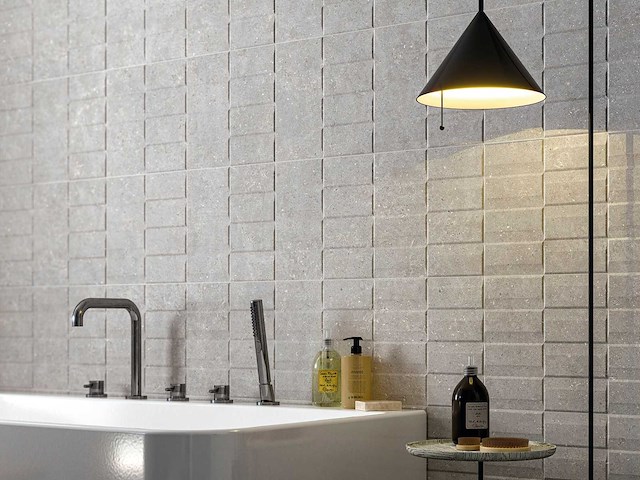 Keramische wandtegel 97,2m² micron pearl 3d 30x60cm - afbeelding 1 van  1