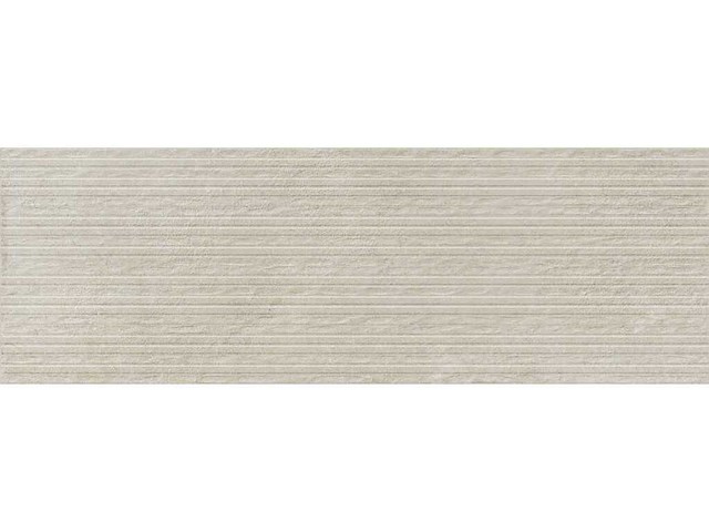 Keramische wandtegels 85,05m² town cream 3d 30x90cm - afbeelding 2 van  2