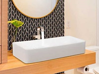 Keramische wastafel voor aanrechtbladen - afbeelding 1 van  5