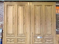 Kerkdeuren eik/ br320 h300 - afbeelding 1 van  5