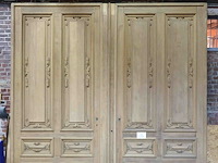 Kerkdeuren eik/ br320 h300 - afbeelding 2 van  5