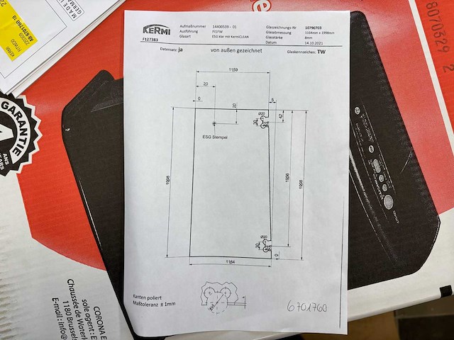 Kermi filia douche & badwand - afbeelding 3 van  10