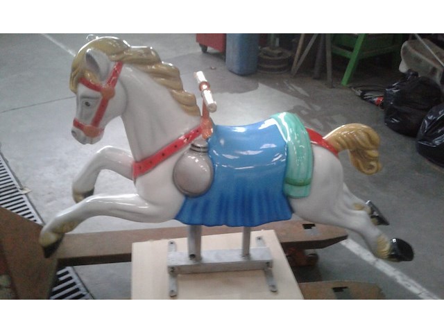 Kermisattribuut paard - afbeelding 1 van  2