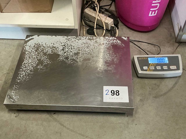 Kern de60k10dl vloerweegschaal - afbeelding 1 van  3