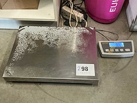 Kern de60k10dl vloerweegschaal - afbeelding 1 van  3